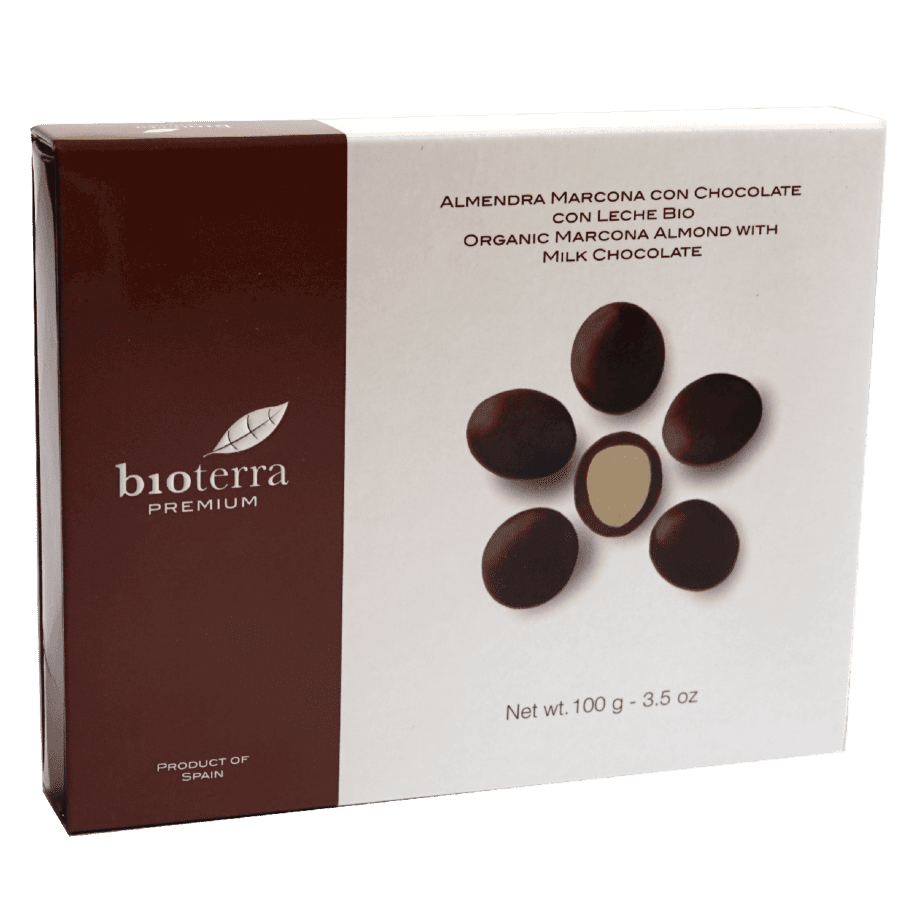 Amêndoa Marcona com Chocolate de Leite Premium