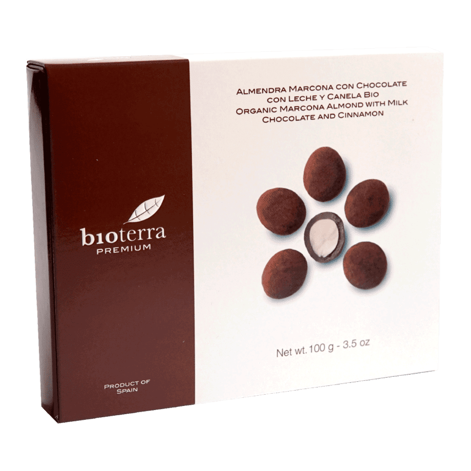 Amêndoa Marcona com Chocolate e Canela Premium