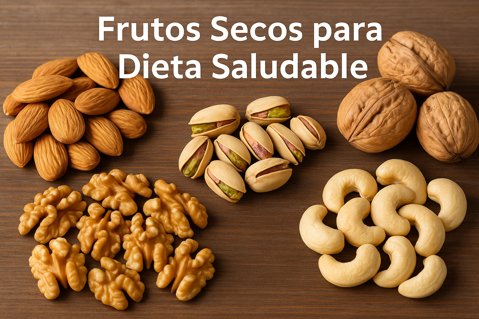Frutos secos para una dieta saludable